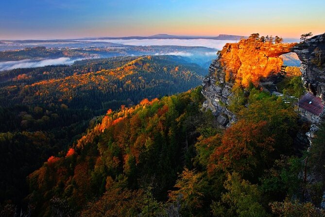 From Prague: Bohemian & Saxon Switzerland Small-Group Hike - The boat ride and Tisa Rock Labyrinth