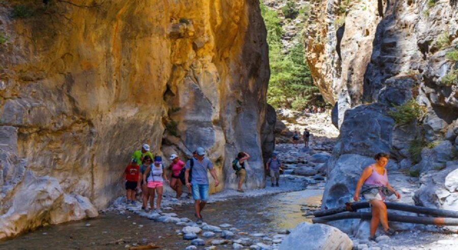 From Rethymno: Samariá Gorge Full-Day Hike - The Iron Gates and the gorge’s narrowest drama