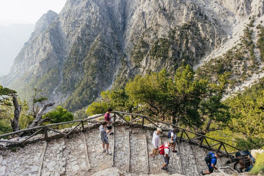From Rethymno: Samaria Gorge Full-Day Trek, Pickup & Guide - The early pickup and drive to Omalos