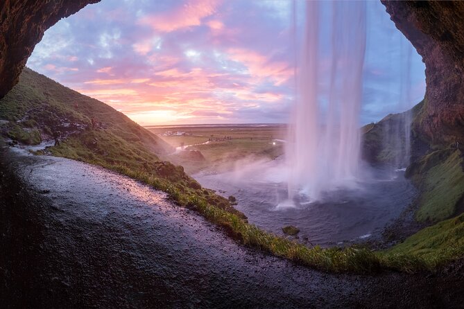 From Reykjavik: Glacier Hike, South Coast and Waterfalls Day Trip - Reynisfjara, black sand, basalt, and dangerous waves