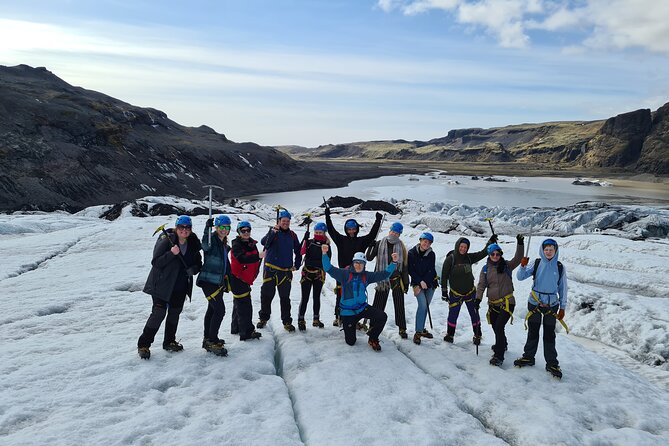 From Reykjavik: Glacier Hike, South Coast and Waterfalls Day Trip - Skógafoss: Iceland’s classic 60-meter curtain