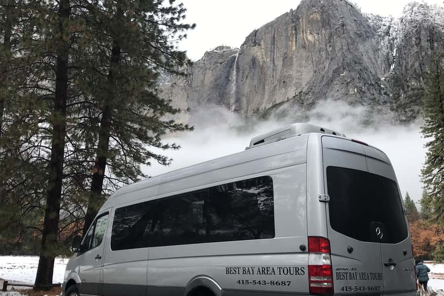 From SF: Yosemite Day Trip with Giant Sequoias Hike & Pickup - Half Dome and Yosemite Falls anchor the valley visit