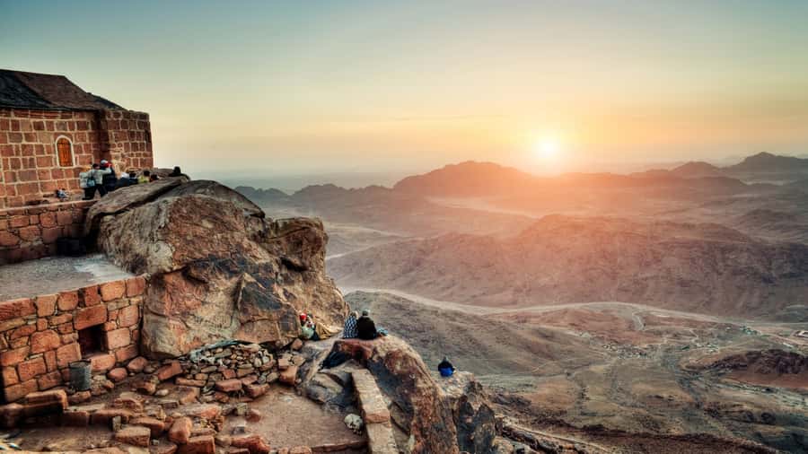 From Sharm: Mount Moses Trekking, Sunrise & Monastery Visit - St. Catherine’s Monastery after the climb