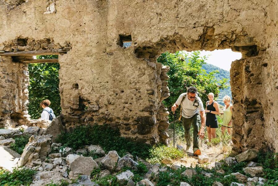 From Sorrento: Path of the Gods Guided Hike with Transfers - Bomerano, Nocelle, and the changing route