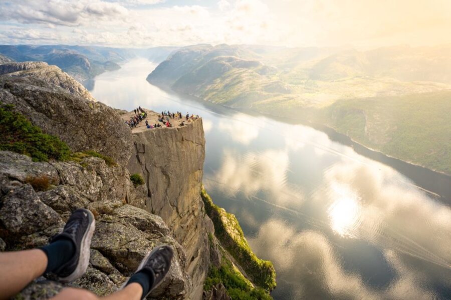 From Stavanger: Pulpit Rock Guided Hike with Pickup - Jørpeland and the basecamp briefing