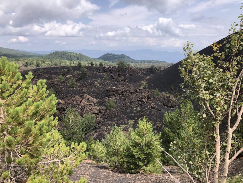From Taormina: Half-Day Mount Etna Morning Trek - The ride from Taormina to the volcano