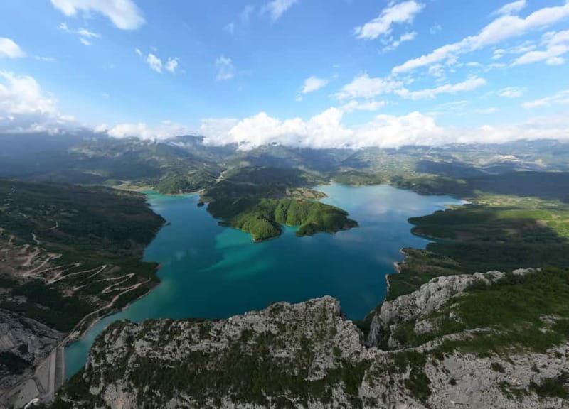 From Tirana: Bovilla Lake & Gamti Mountain Hiking Tour - Bovilla Canyon gives you the first taste of the scenery