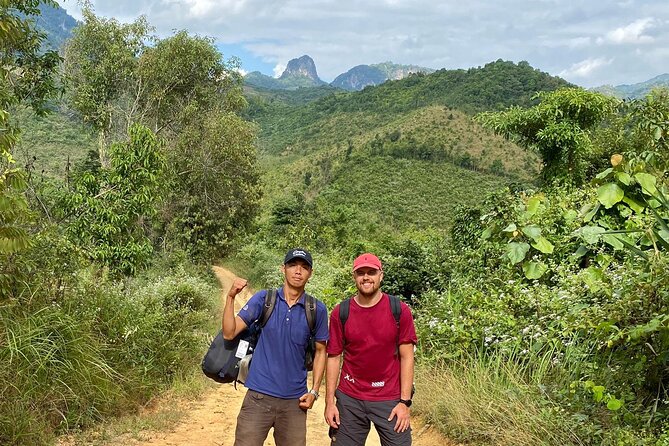 Full Day Trek to Kuang Si Waterfalls, Remote Village - Walking the forest trail for two to three hours