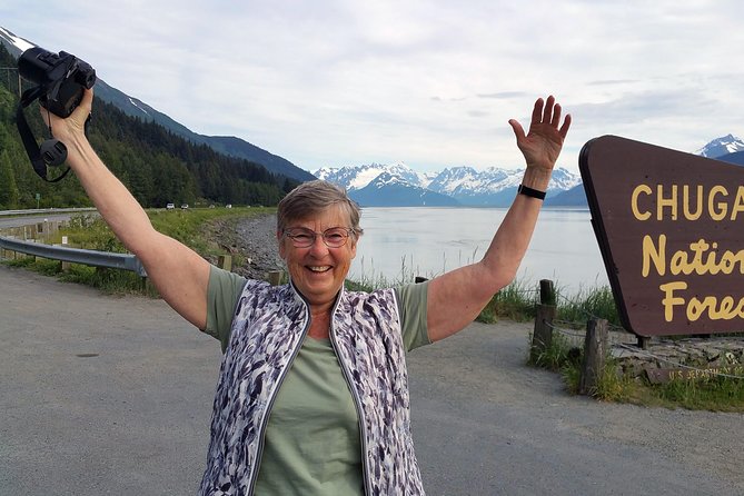 Glacier Hike on Matanuska Glacier - Best Vacation Value - Stop 1: walking at Matanuska Glacier State Recreational Site