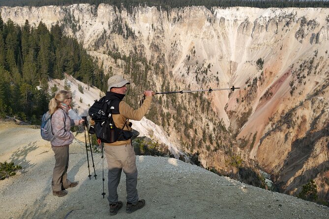 Grand Canyon of the Yellowstone Rim and Loop Hike with Lunch - The canyon rim and pine forest