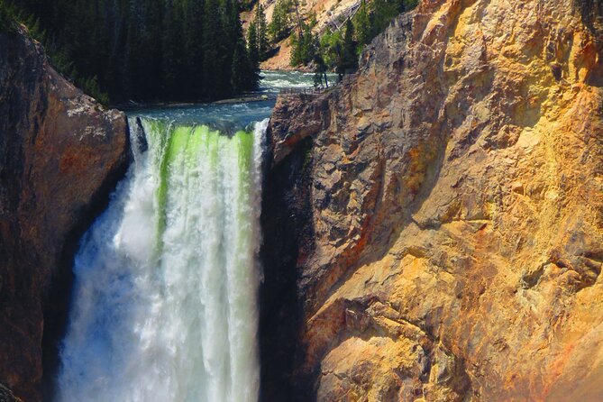 Grand Canyon of the Yellowstone Rim and Loop Hike with Lunch - Upper Falls and Artist Point: the famous opening views