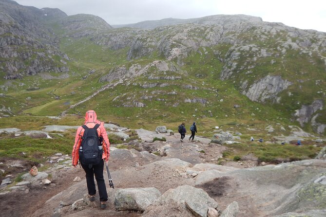 Guided hike to Kjerag and Kjeragbolten - The reward at the top, weather permitting