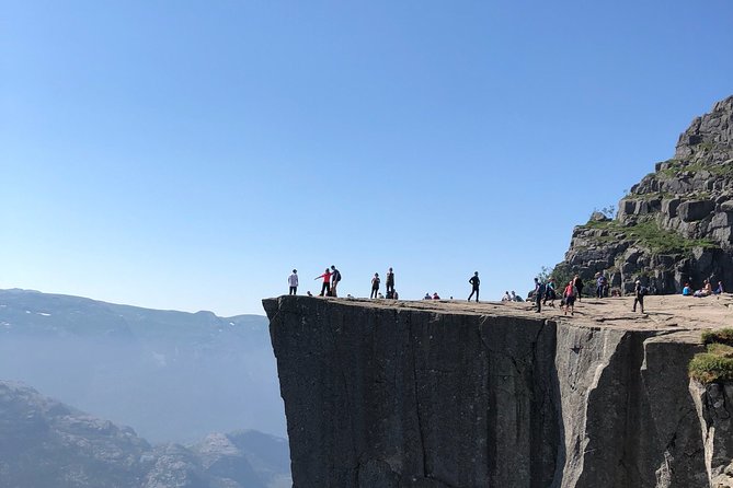 Guided hike to Pulpit Rock Preikestolen - Crossing the fjord and reaching the trail