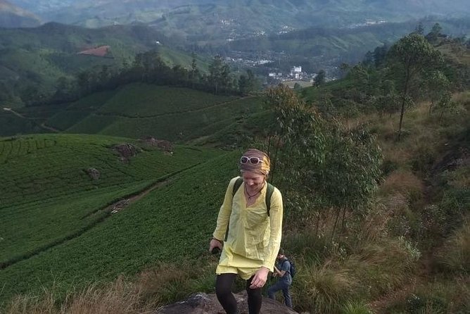Half day trekking (munnar valley Trekking & Tours ) - Climbing out of Munnar from Rijo Villa