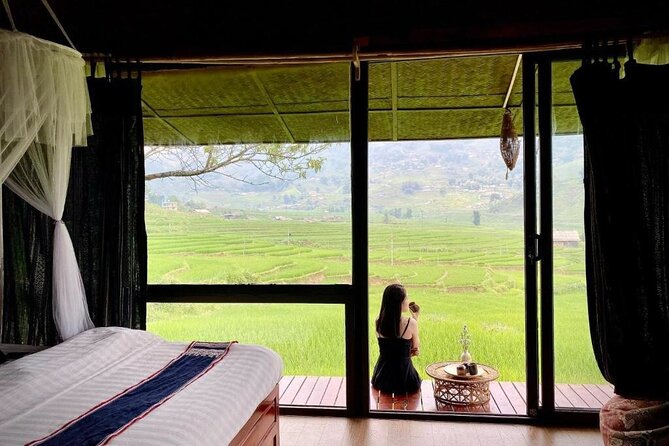 Hanoi - Sapa 2 Days 1 Night Overnight At Homestay - Ta Van Village after sunset