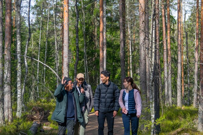 Helsinki: Nuuksio National park hiking with campfire lunch - The 7.5 km hike through Finnish forest