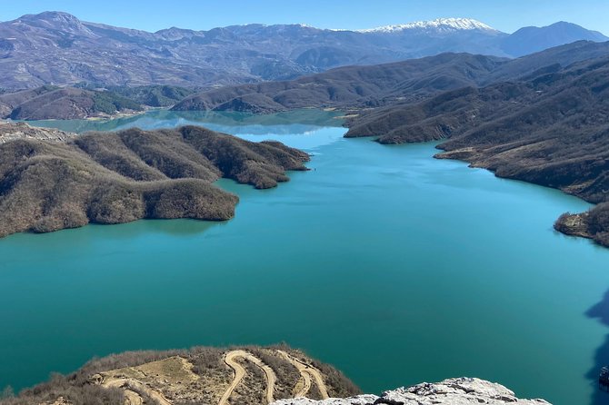 Hike Gamti Mountain with Bovilla lake view & canyon- From Tirana - First look at the dam and lake