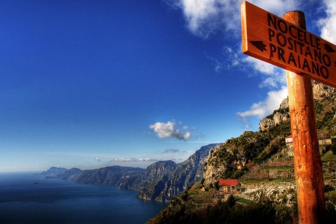 Hike The Path Of Gods from Sorrento - Walking from Bomerano above the coast