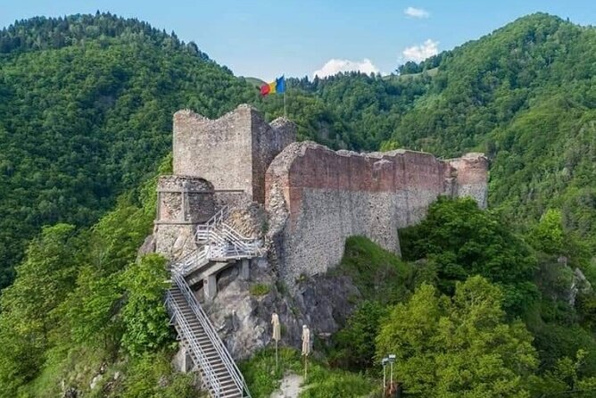 Hike to Poenari Fortress, Vidraru Dam, Argeș Monastery - Private - Vidraru Dam and the mountain road