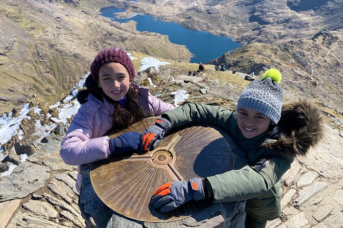 Hike to the summit of Snowdon! - Reaching the summit and reading the weather