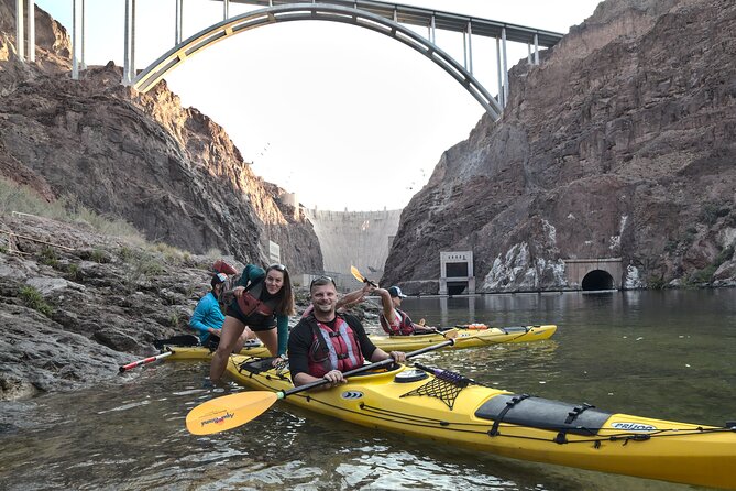 Hoover Dam & Hot Springs Kayak Tour with Lunch & Expert Guide - Starting below Hoover Dam
