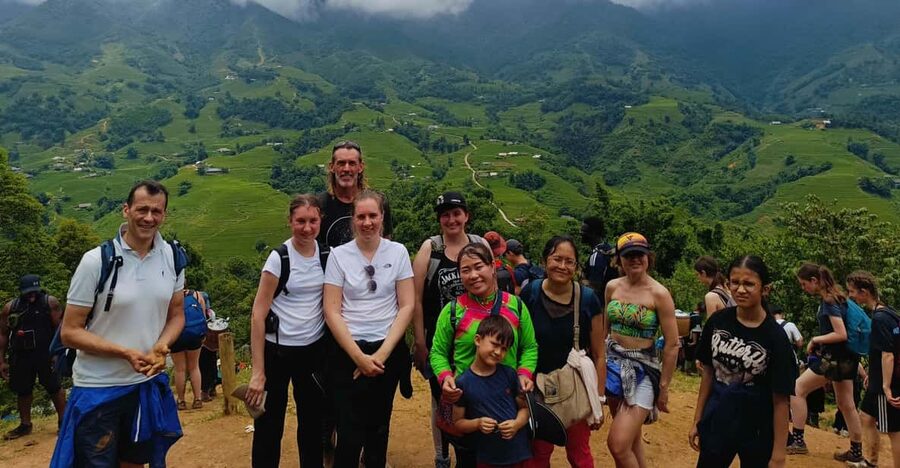In Sapa: 1 Day Mountain Trek, Visit beautiful villages - A local lunch gives the trek a useful pause