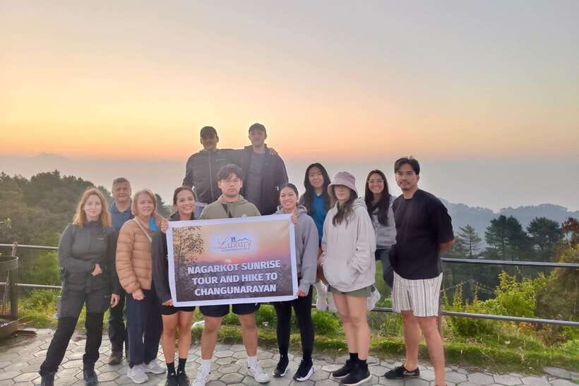 Kathmandu: Nagarkot Sunrise & Hike with Lunch -Private/Group - Changu Narayan after the trail