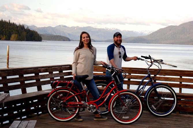 Ketchikan Electric Bike and Rain Forest Hike Ecotour - The e-bike ride to the end of the road