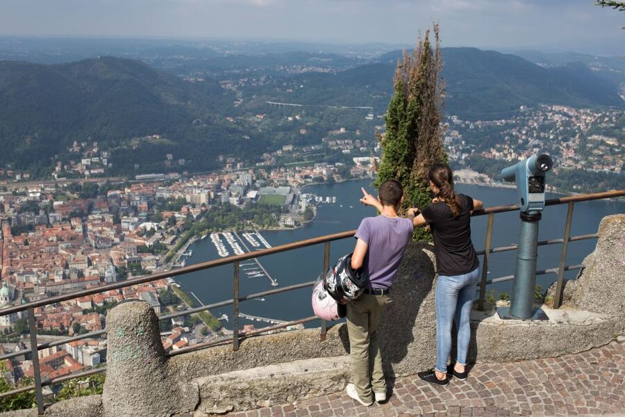 Lake Como: Easy Mountain Trek with Funicular & Boat Ride - The descent to Torno and the final lake crossing