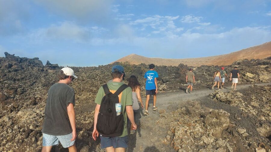 Lanzarote: Timanfaya Natural Park Trekking Tour - Transport, group size, and physical demands