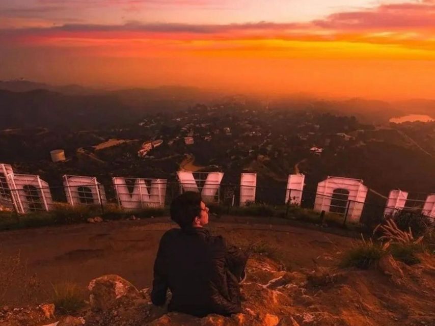 Los Angeles: Front & Back of Hollywood Sign Hike Guided Tour - Viewpoints after the climb