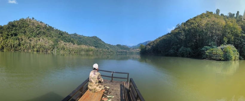 Luang Prabang to Nong Khiaw: River Cruise, Hike & Waterfall - Arriving in Nong Khiaw at sunset