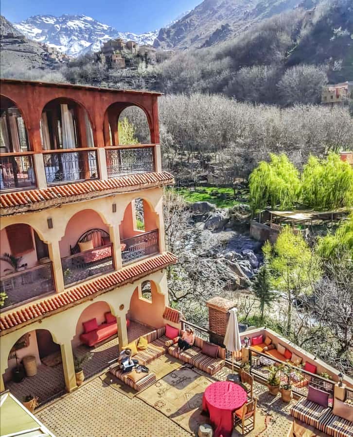 Marrakech: Atlas Mountains & Valleys Waterfall Hike w/ Lunch - Breakfast at the argan oil cooperative