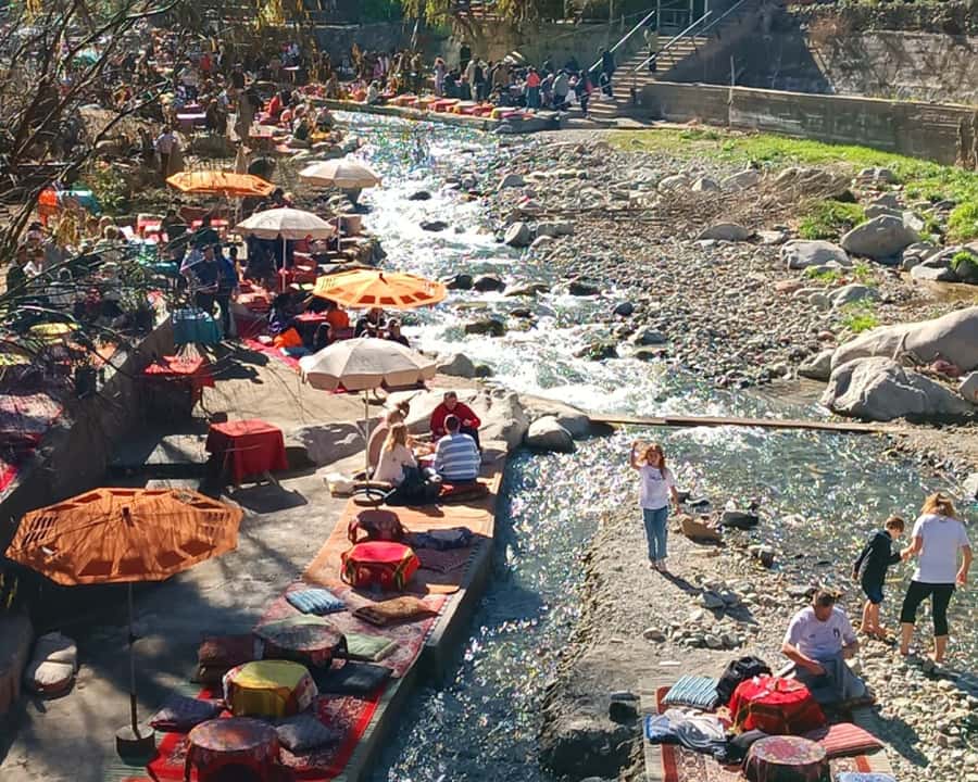 Marrakech: Ourika Valley Trip with Waterfall Hike - Waiting beside the river instead of hiking