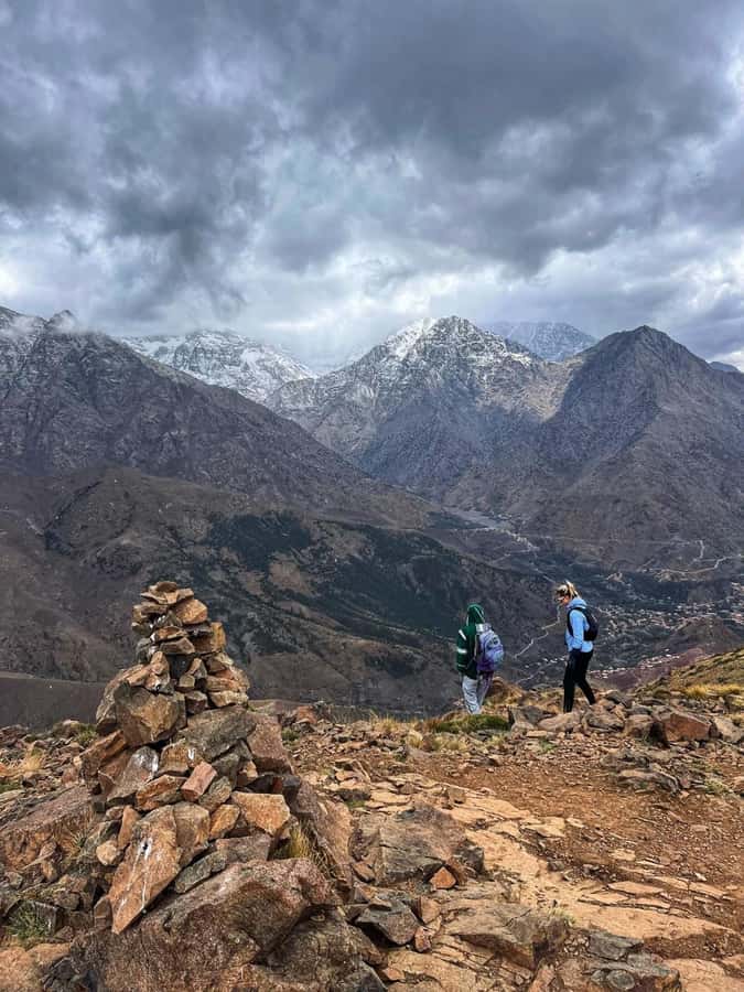 Marrakech: Tedli Summit Atlas Mountains Day Hike & Lunch - The return to Imlil and the waterfall option