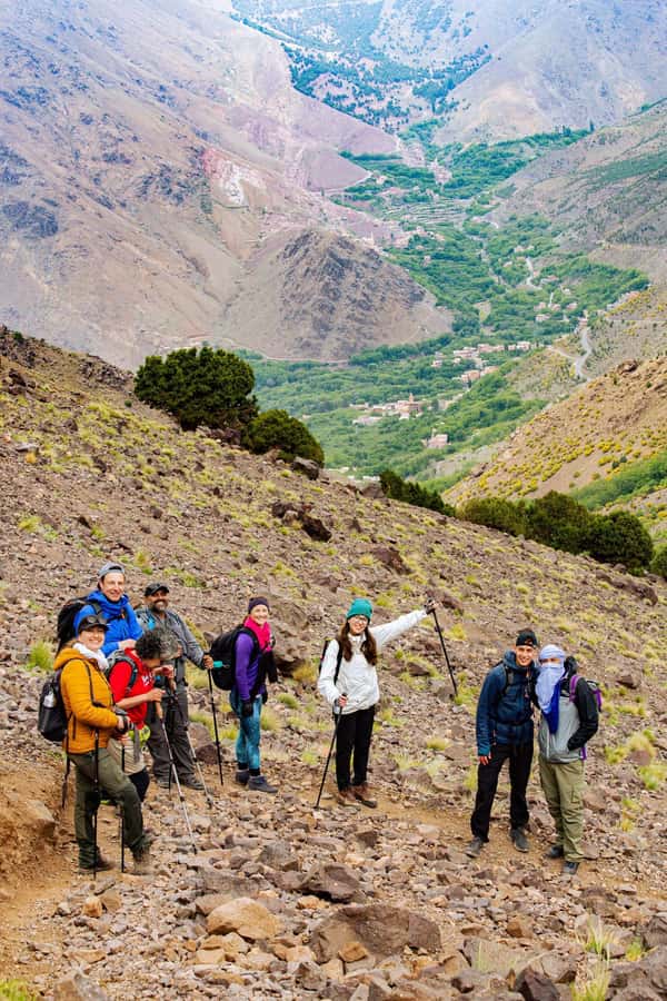 Marrakesh: 2-Day Mt. Toubkal Trek with 1-Night Stay & Meals - Imlil and Aremd: the long uphill day