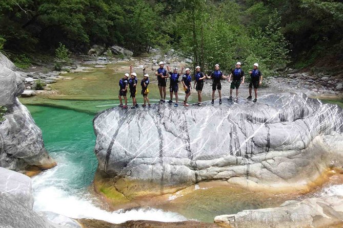 Matacanes : Canyoning + Hiking + Water Jumps + Rappel + Caves - Entering the canyon by river, rock, and rope