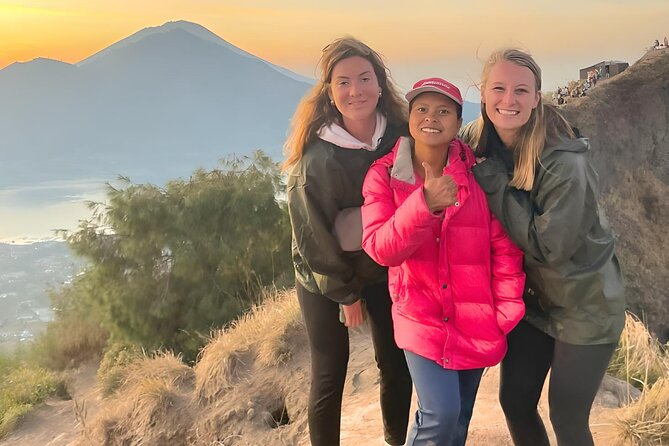 Mount Batur Sunset Trekking - Walking down with headlamps