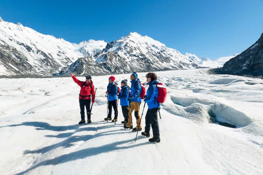 Mount Cook: 3-Hour Tasman Glacier Helicopter Ride and Hike - From Mount Cook Airport to the glacier