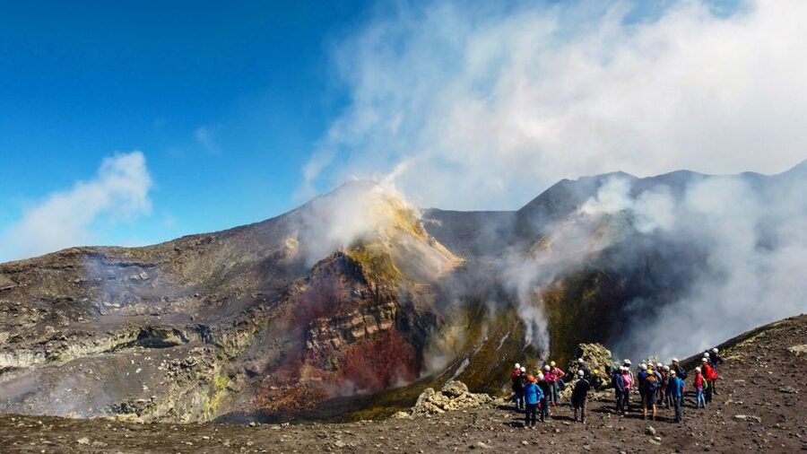 Mount Etna: Summit Crater Trek with Cable Car - Bocca Nuova, the crater opened in 1968