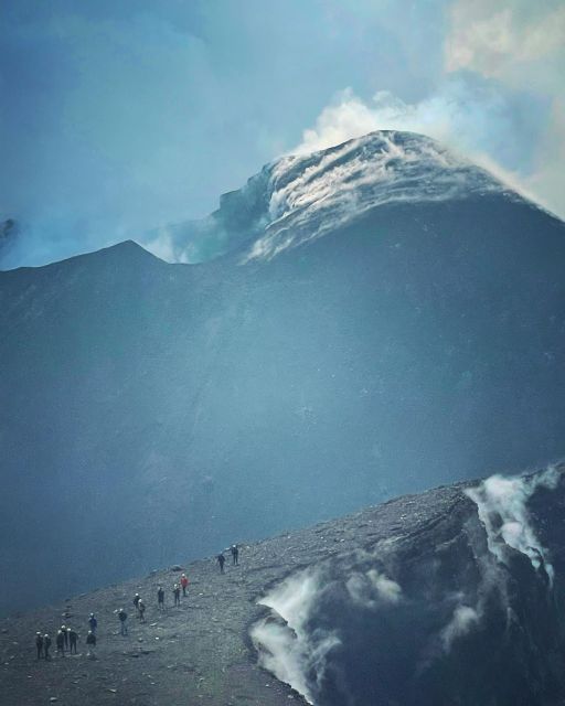 Mount Etna: Summit Crater Trek with Cable Car - Barbagallo Crater and the black-sand descent
