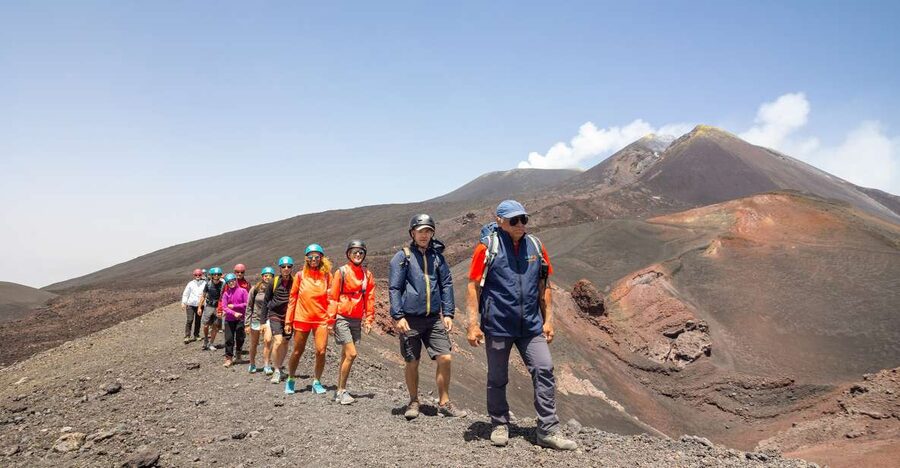 Mount Etna: Summit Guided Hiking Tour up to 3,400 m - The cable car ride to about 2,500 meters