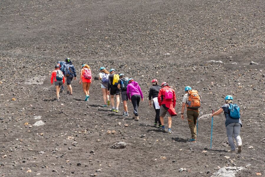 Mount Etna: Summit Guided Hiking Tour up to 3,400 m - Starting at Rifugio Sapienza at 1,900 meters