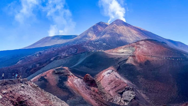 Mount Etna: Trek to 3000m with cable car and 4x4 - The 4x4 ride to about 2,800 meters