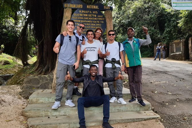 Mountain Kilimanjaro Day Hike - Marangu Gate and the start of the trail