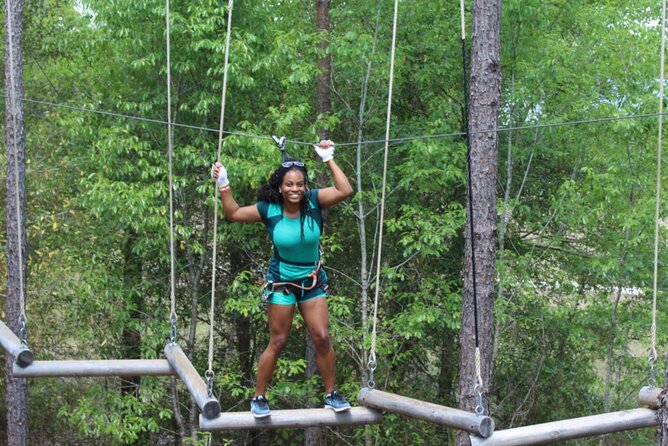 Orlando Tree Trek Adventure Park - The ziplines are the reward, not the whole ride