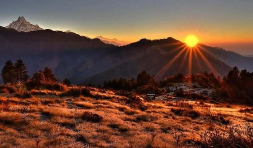 Pokhara: 4-Day Ghorepani, Poonhill & Ghandruk Mountain Trek - Ghandruk and the return to Nayapool