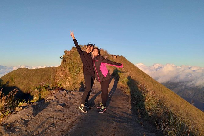 Private Tour Mount Batur Sunrise Trekking and Natural Hot Spring - Sunrise from the 1,717-meter summit