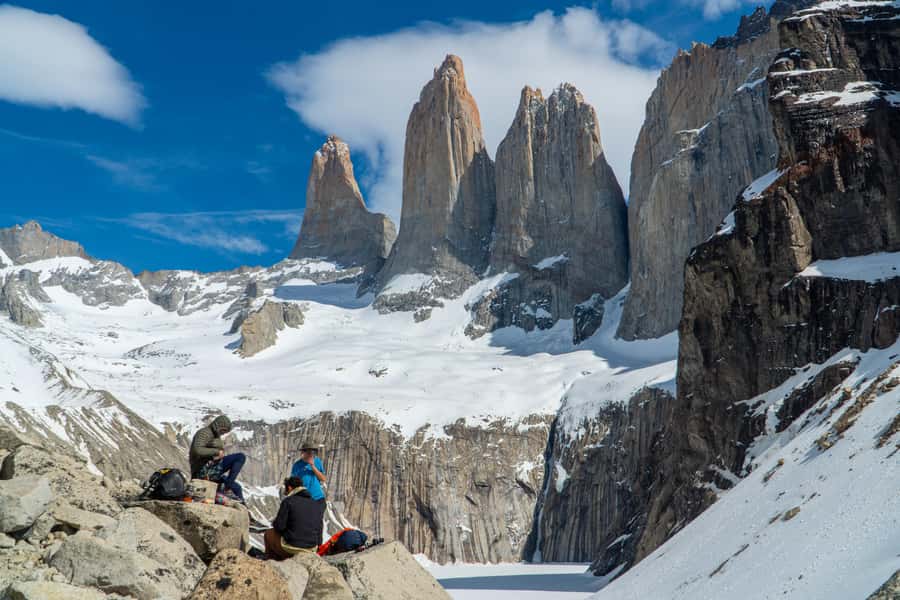 Puerto Natales: Base of the Towers Trekking Experience - From Hotel Las Torres into the Asencio Valley