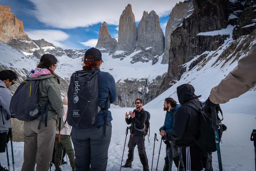 Puerto Natales: Base of the Towers Trekking Experience - The moraine climb to 890 meters